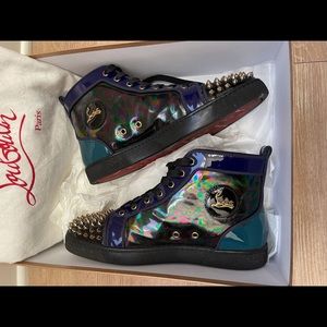 CHRISTIAN LOUBOUTIN HI TOP SHOES